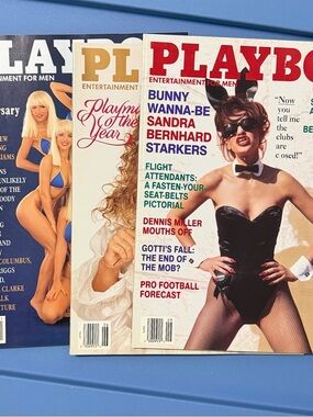 Playboy Vintage Magazine 1992 lot